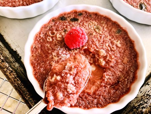 Raspberry Crème Brulee – Recipe!