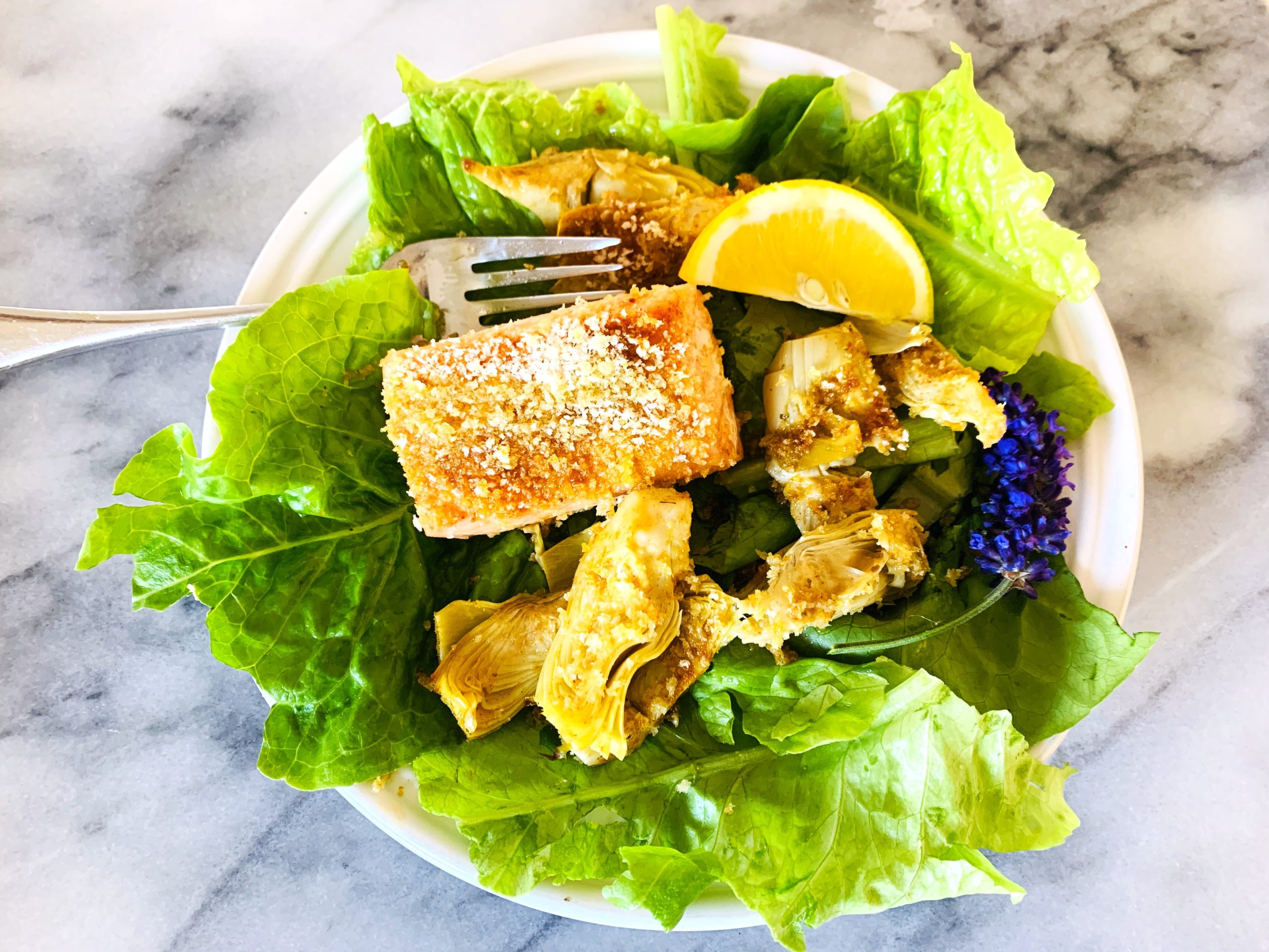 Sheet Pan Crispy Salmon and Artichoke Salad – Recipe! Image 4
