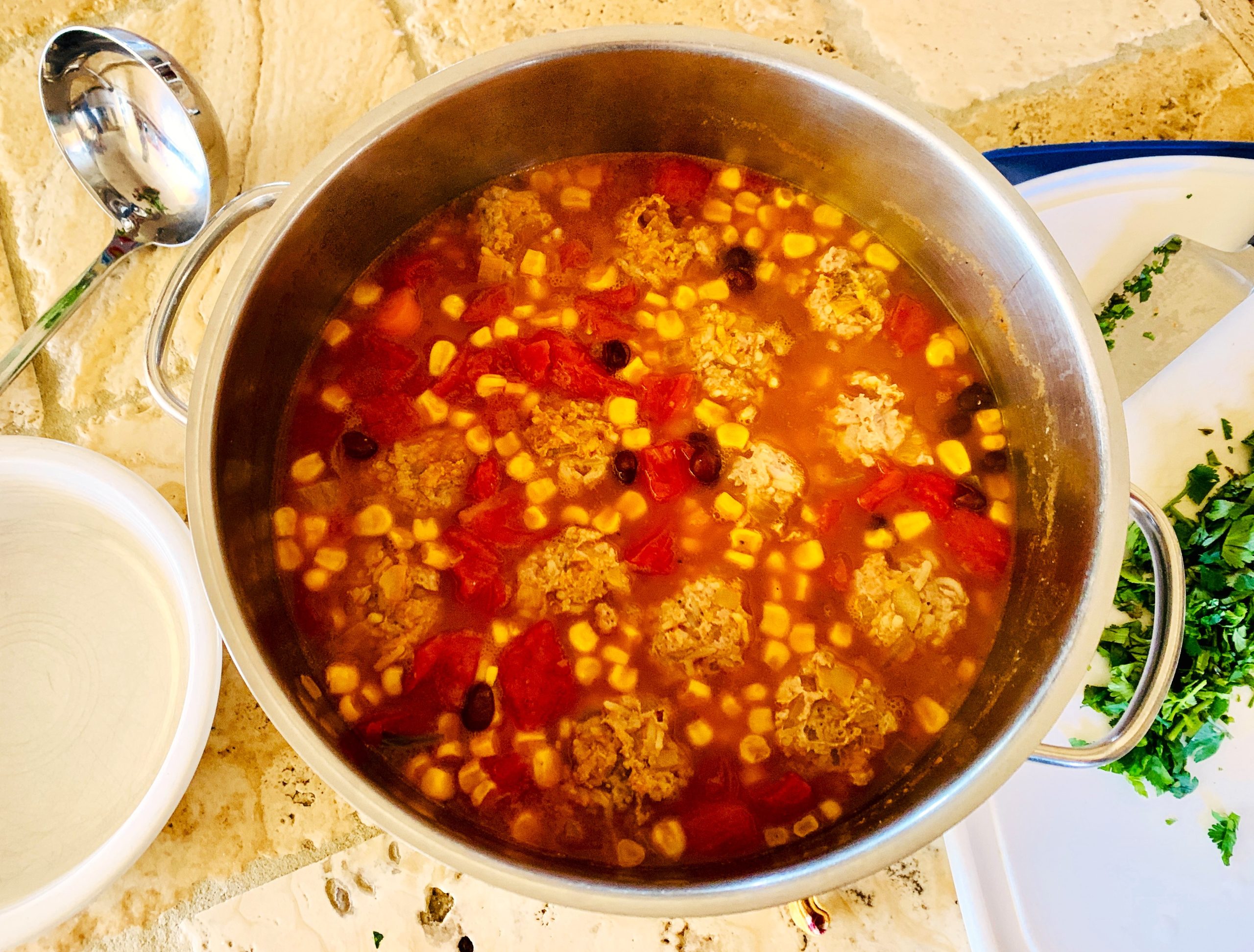 Turkey Meatball Albondigas Soup – Recipe! Image 3