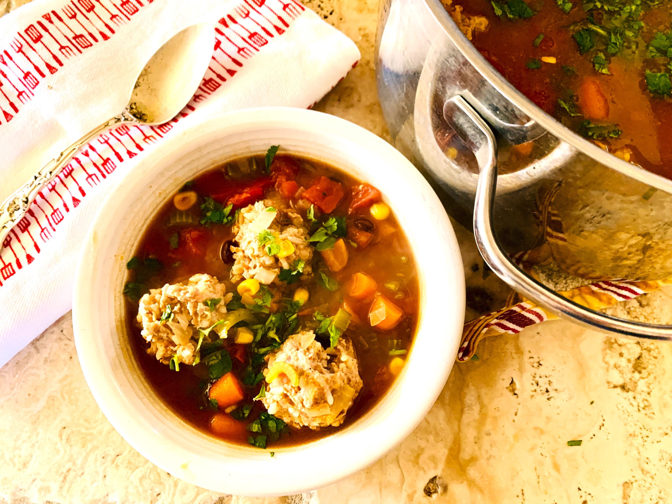 Turkey Meatball Albondigas Soup – Recipe! Image 2