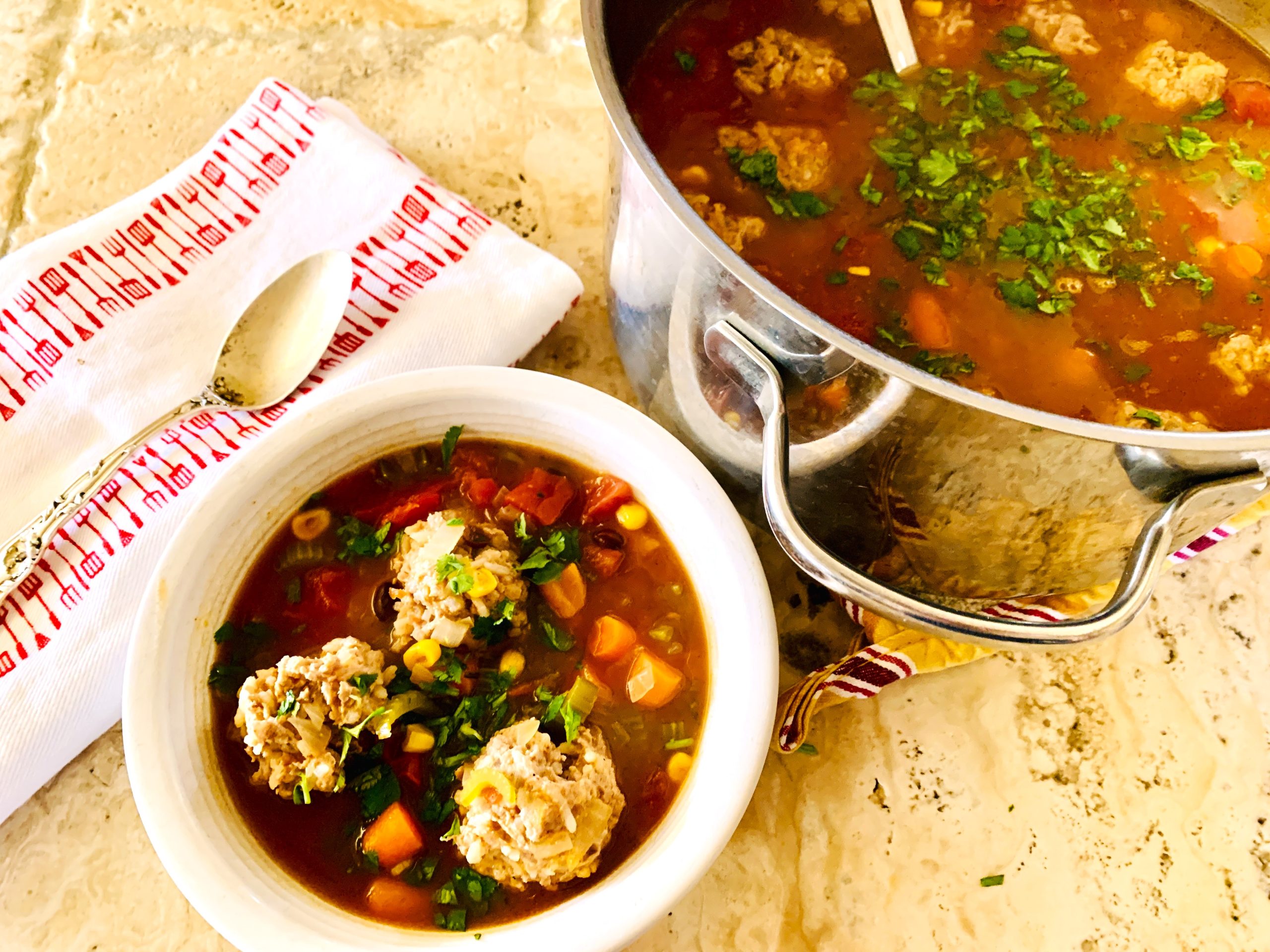 Turkey Meatball Albondigas Soup – Recipe! Image 4