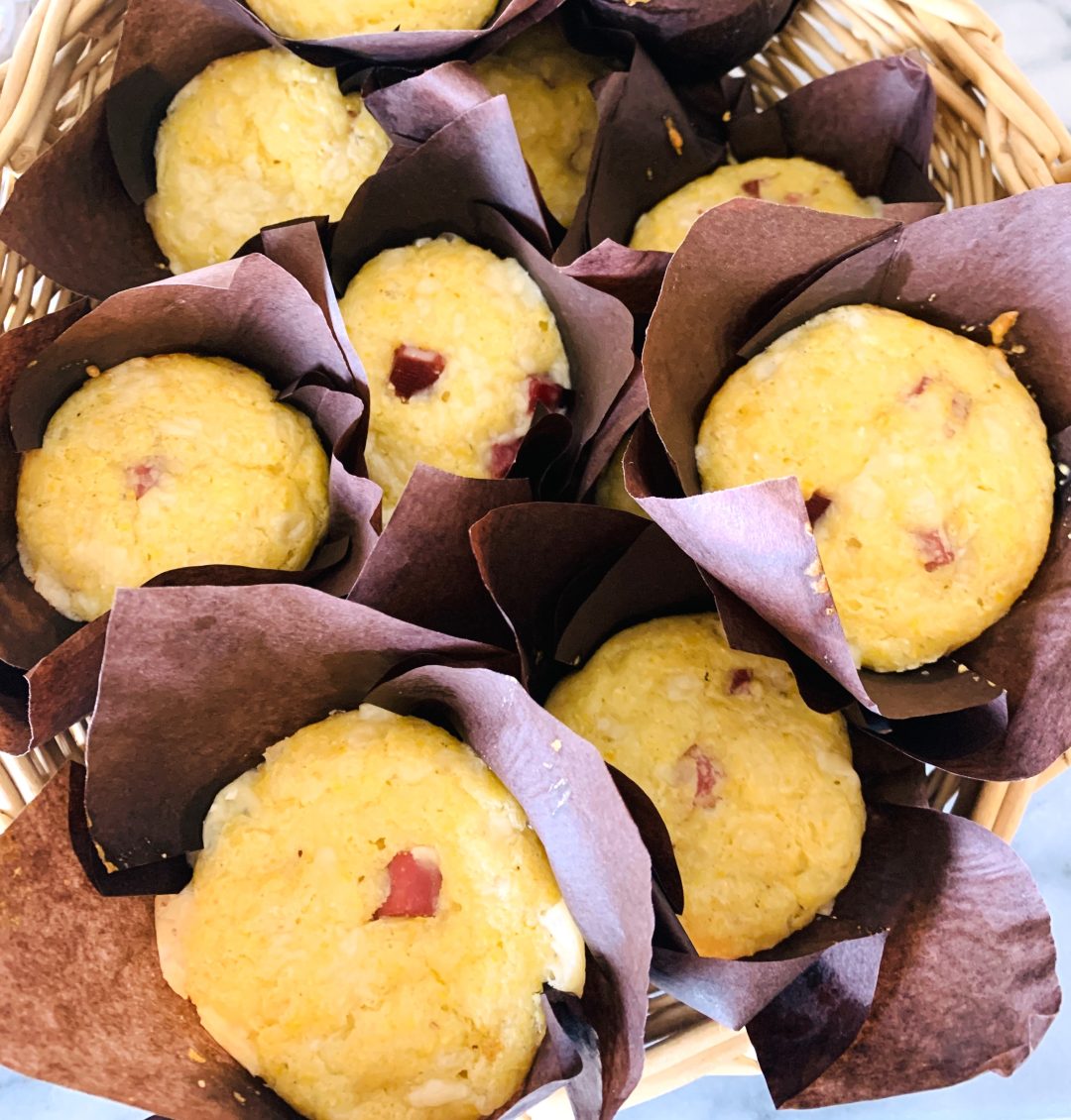 Ham and Cheddar Muffins – Recipe! Image 1