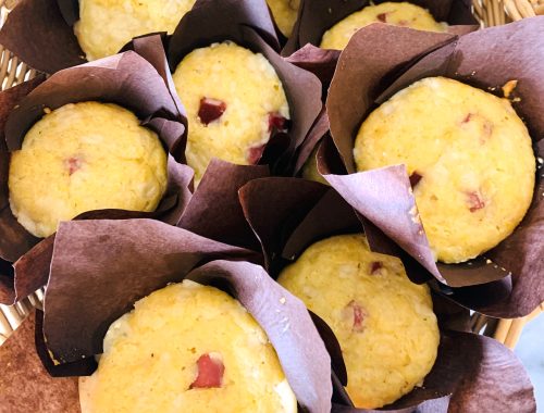 Ham and Cheddar Muffins – Recipe!