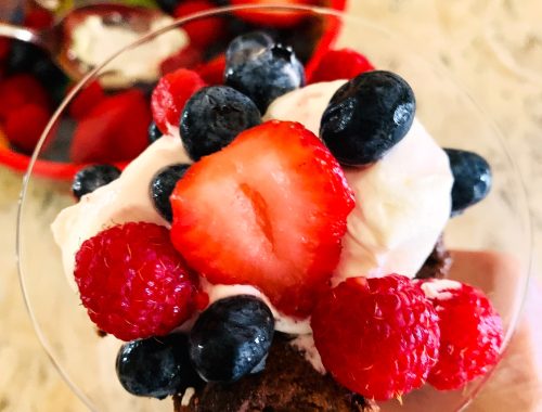 Mixed Berry Chocolate Trifles – Recipe!