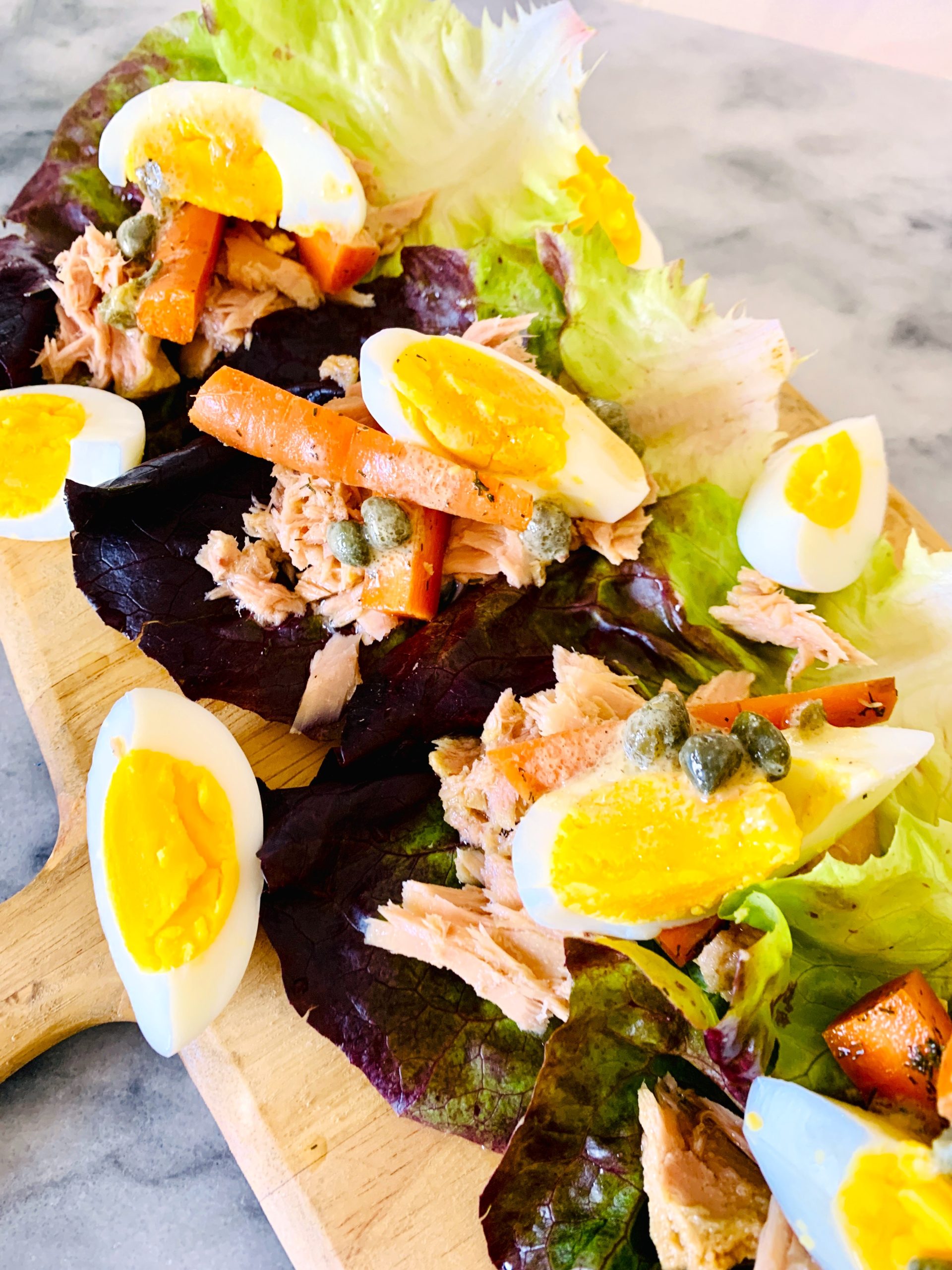 Niçoise Salad Lettuce Cups with Caper Vinaigrette – Recipe! Image 3