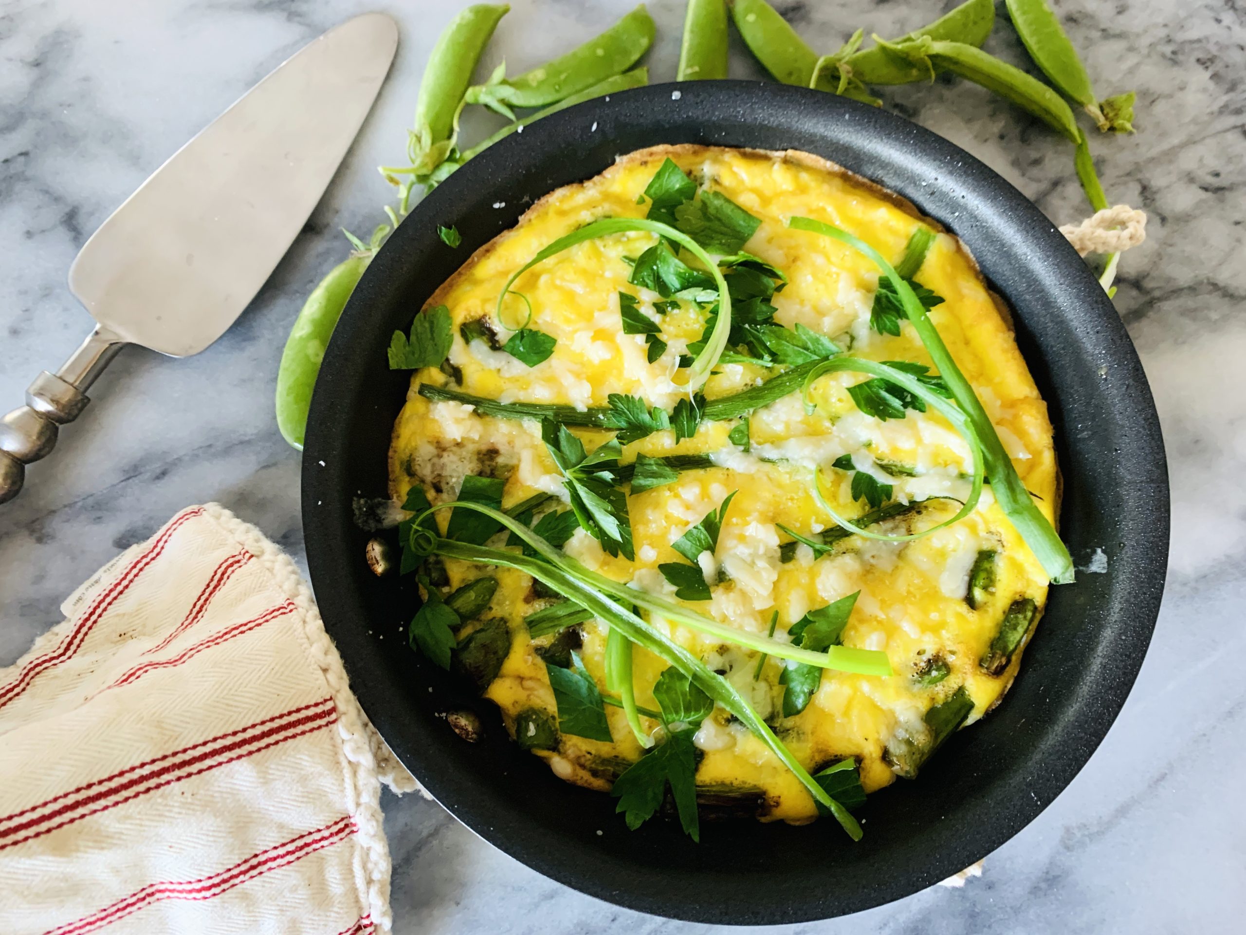Spring Green Frittata for Two – Recipe! Image 3
