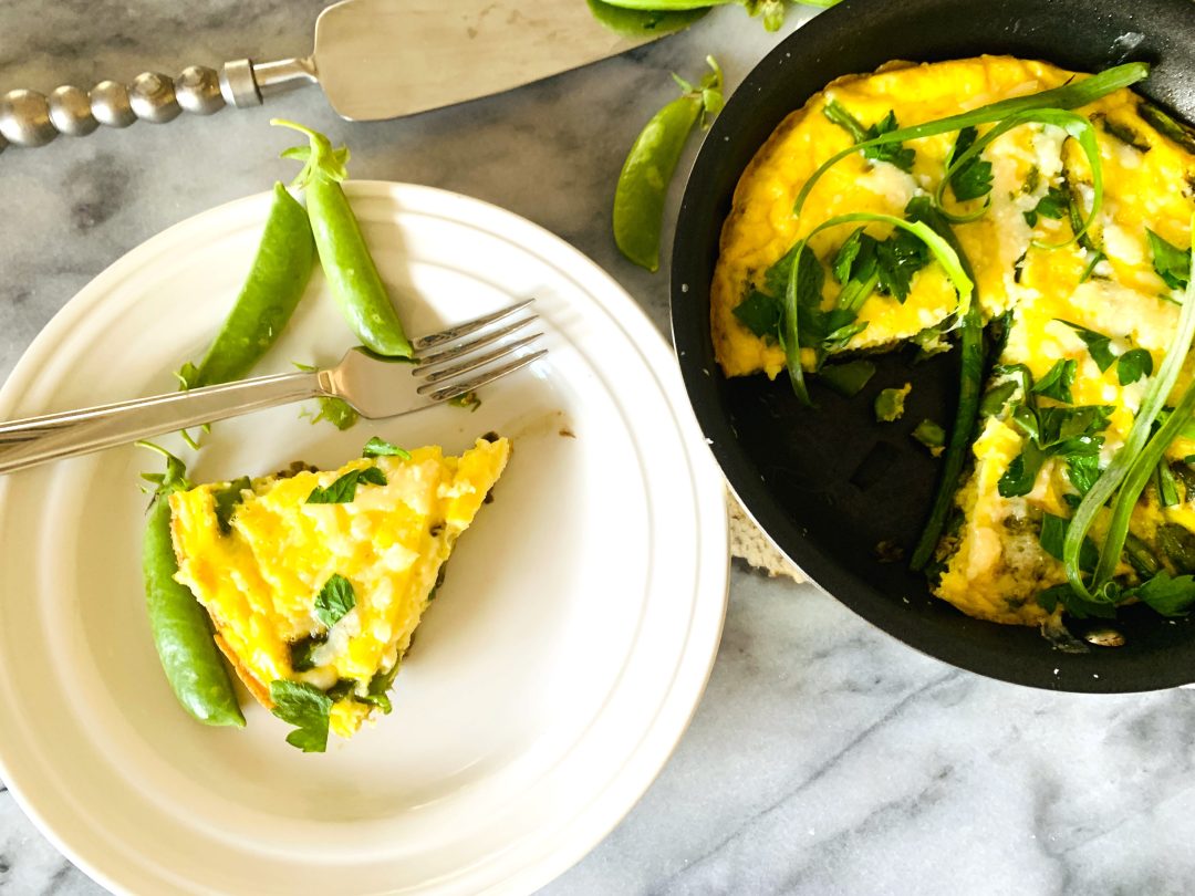 Spring Green Frittata for Two – Recipe! Image 1
