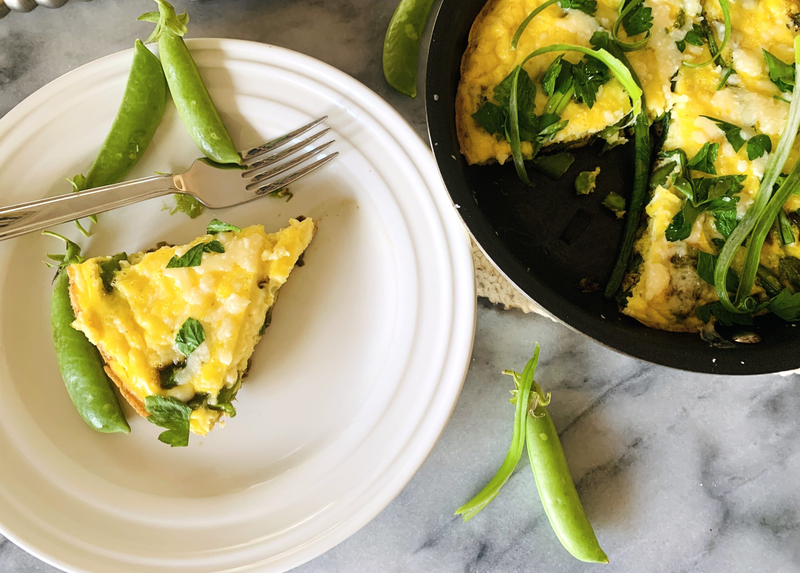 Spring Green Frittata for Two – Recipe! Image 2