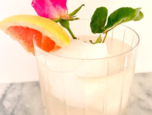 Vodka Grapefruit Rose Soda – Recipe!