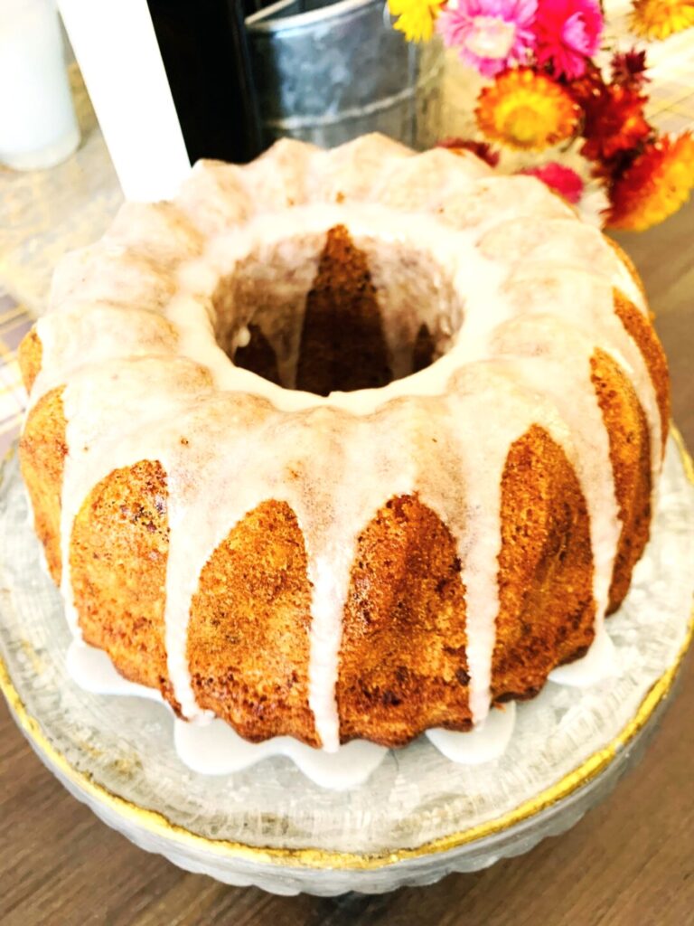 Olive Oil Zucchini Bundt Cake with Sugar Crunch Glaze – Recipe! Image 2
