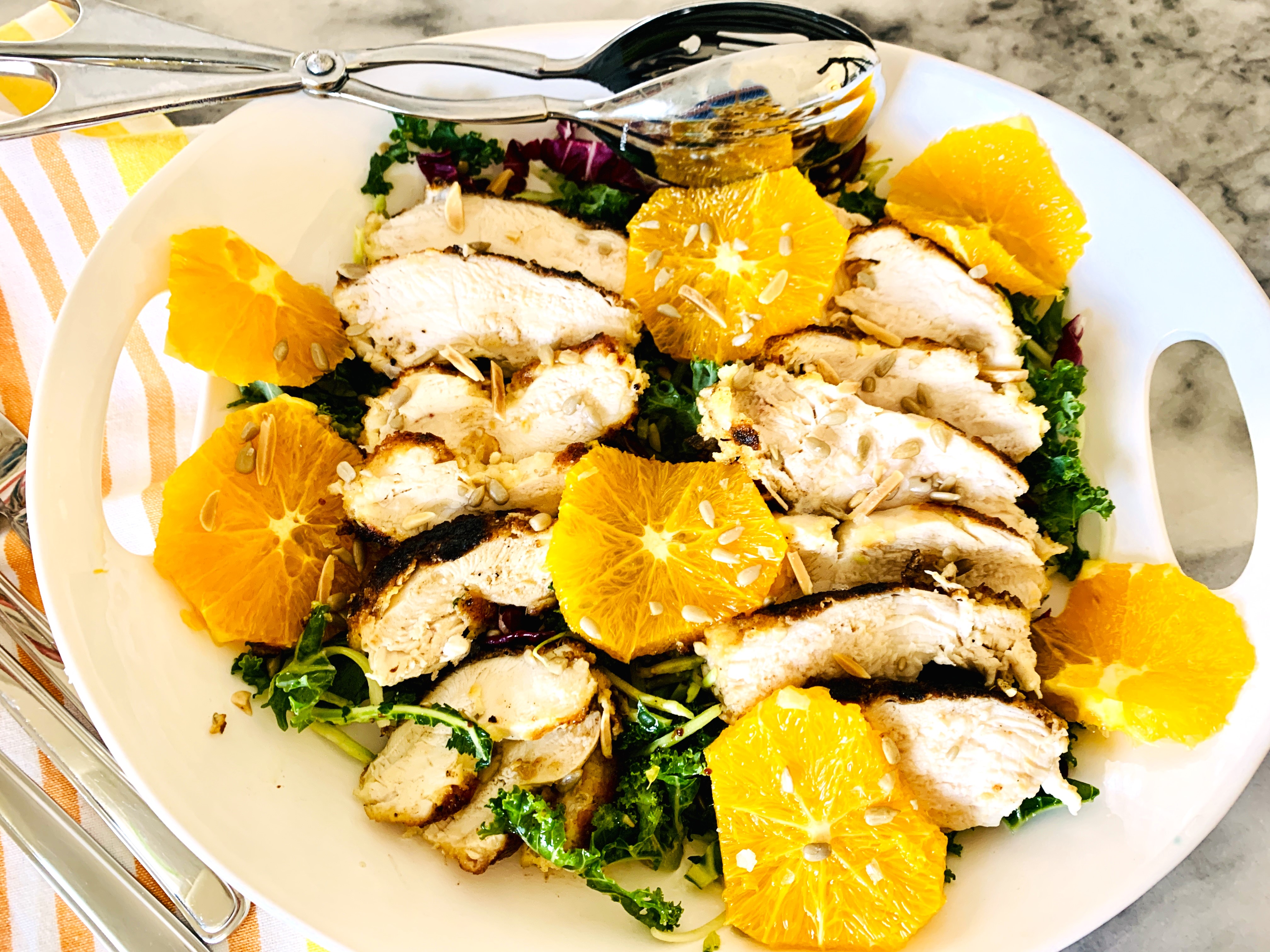 Crispy Chicken and Citrus Salad – Recipe!