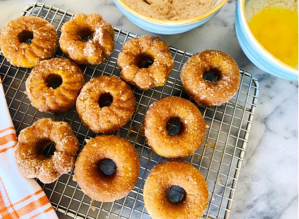Mini Baked Pumpkin Cider Donuts – Recipe! Image 2