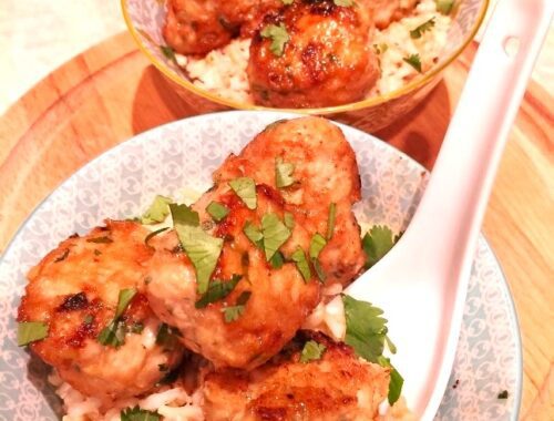 Thai Chicken Meatballs – Recipe!