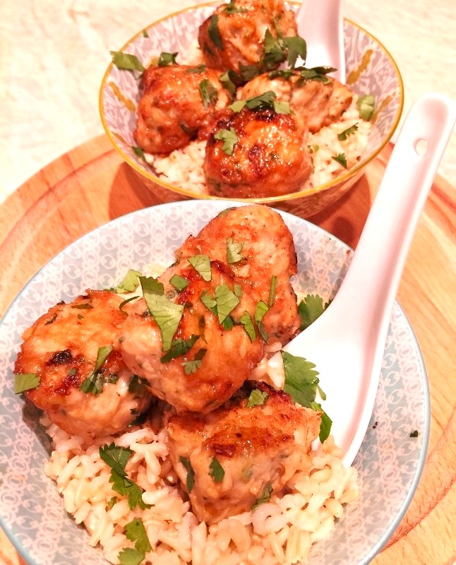 Thai Chicken Meatballs – Recipe! Image 1