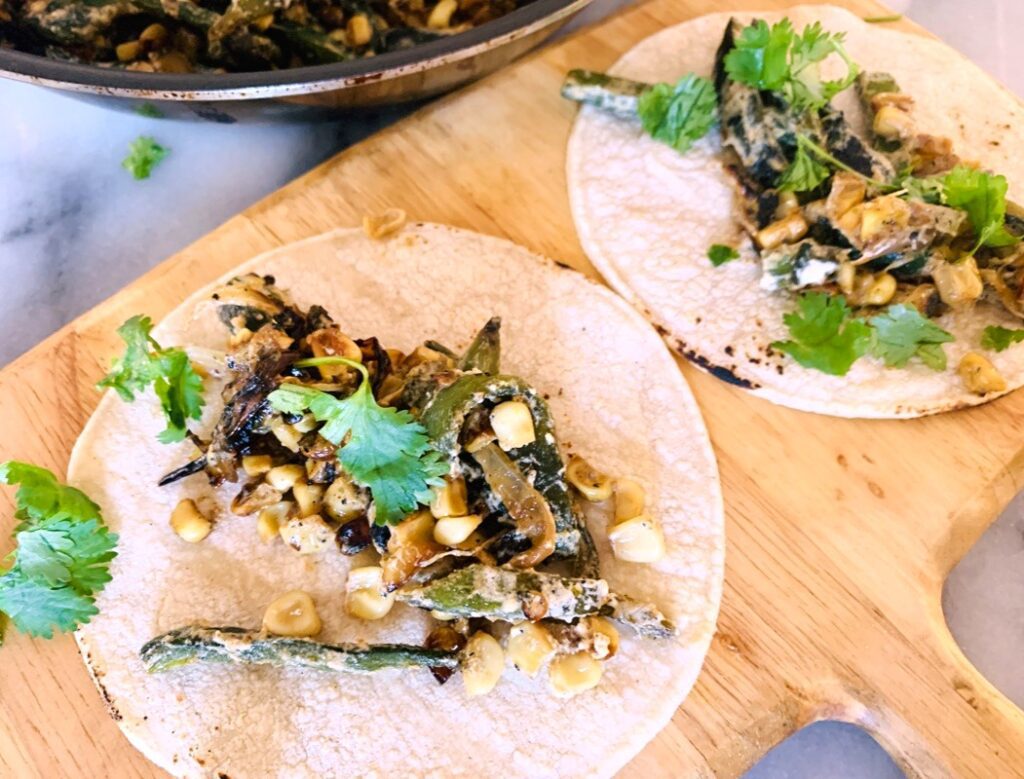 Rajas Tacos – Recipe! Image 2