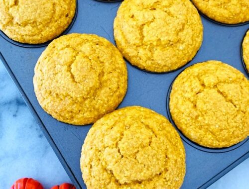 Honey Pumpkin Cornbread Muffins – Recipe!
