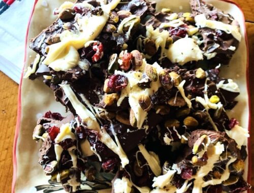 Salted Double Chocolate Holiday Bark – Recipe!