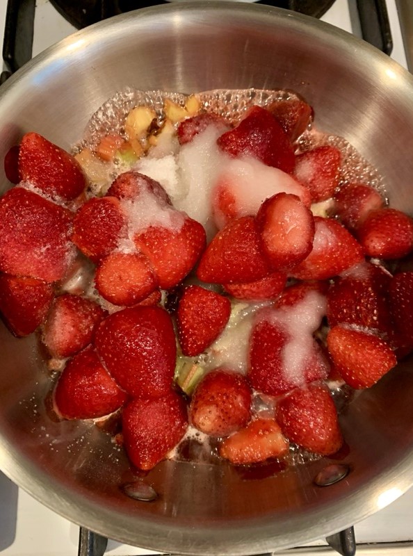 Strawberry Rhubarb Balsamic Sauce – Recipe! Image 3
