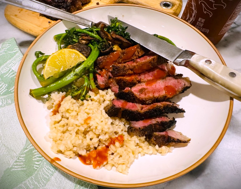 Blackened Steak and Broccolini Mushroom Bowls – Recipe! Image 2