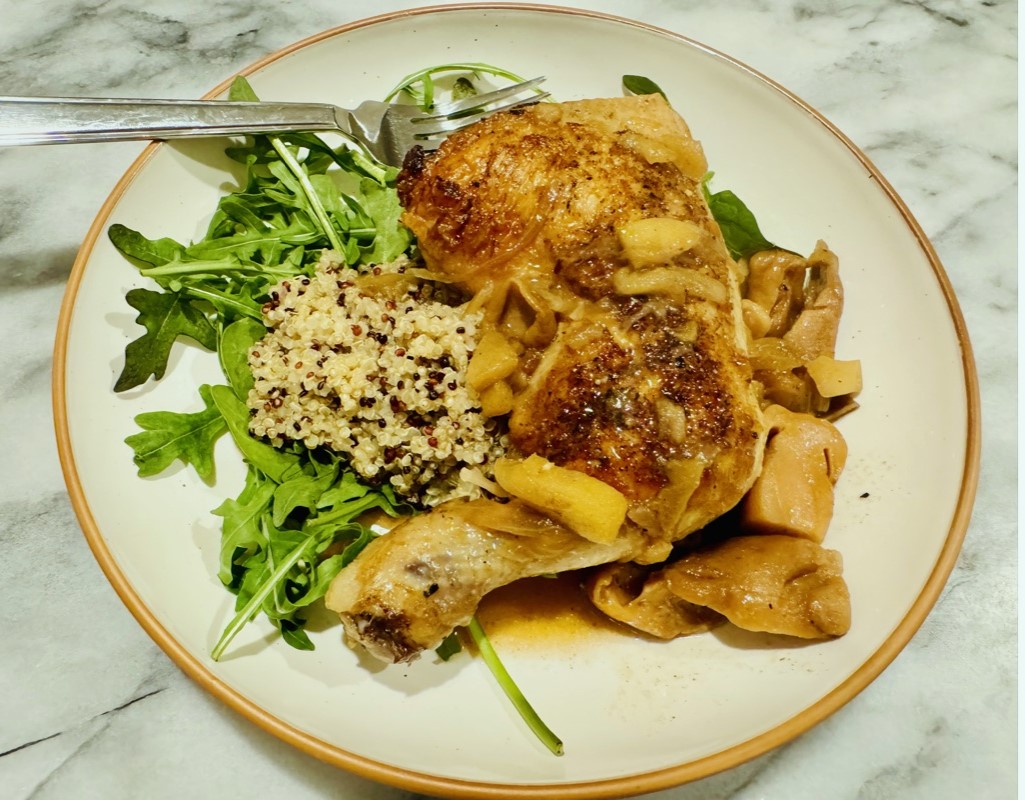 Braised Chicken with Porcini Mushrooms – Recipe! Image 1