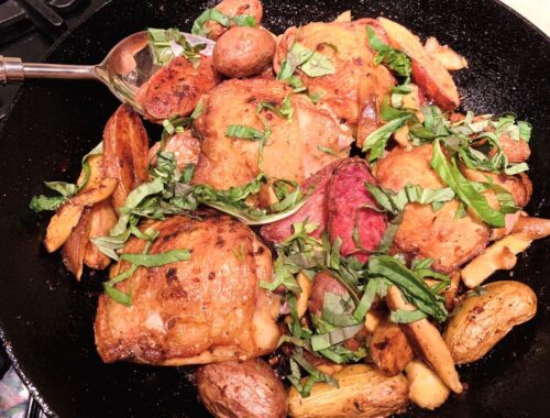 Skillet Chicken with Broccoli & Peppers – Recipe! Image 6