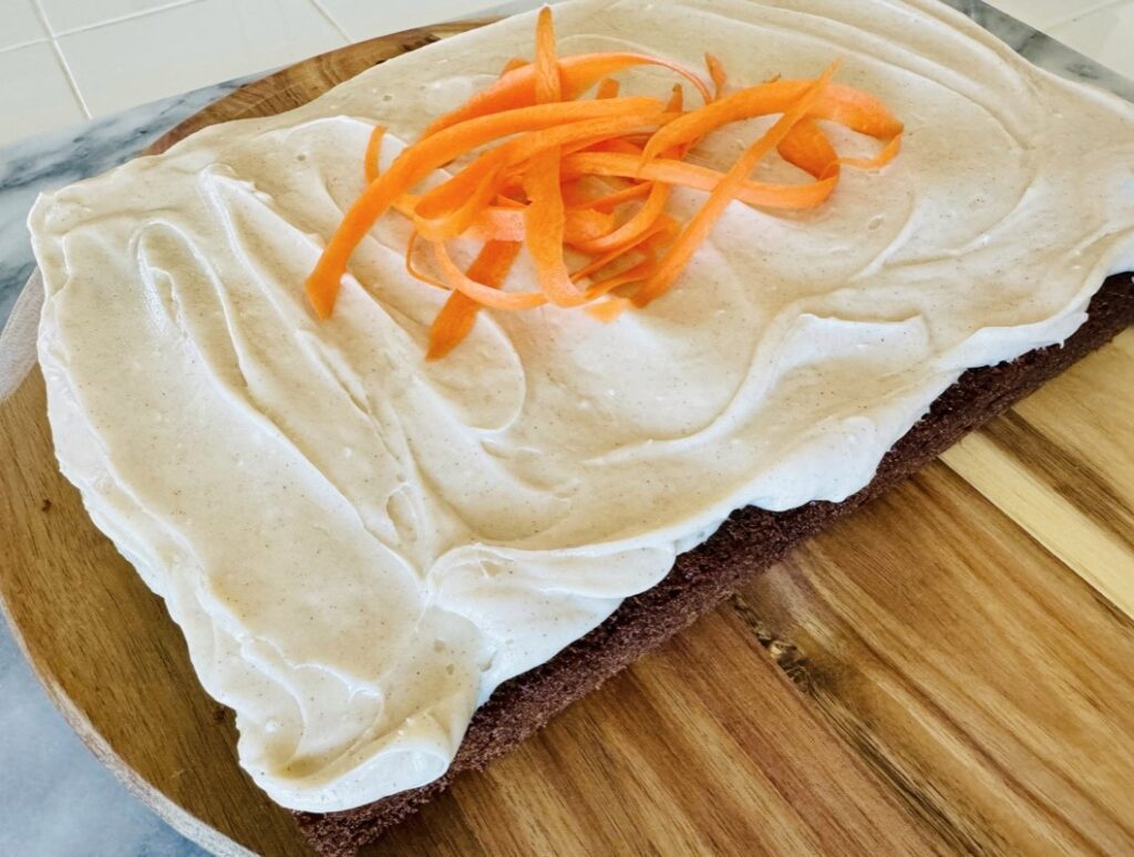 Carrot Sheet Cake with Brown Butter Frosting – Recipe! Image 3