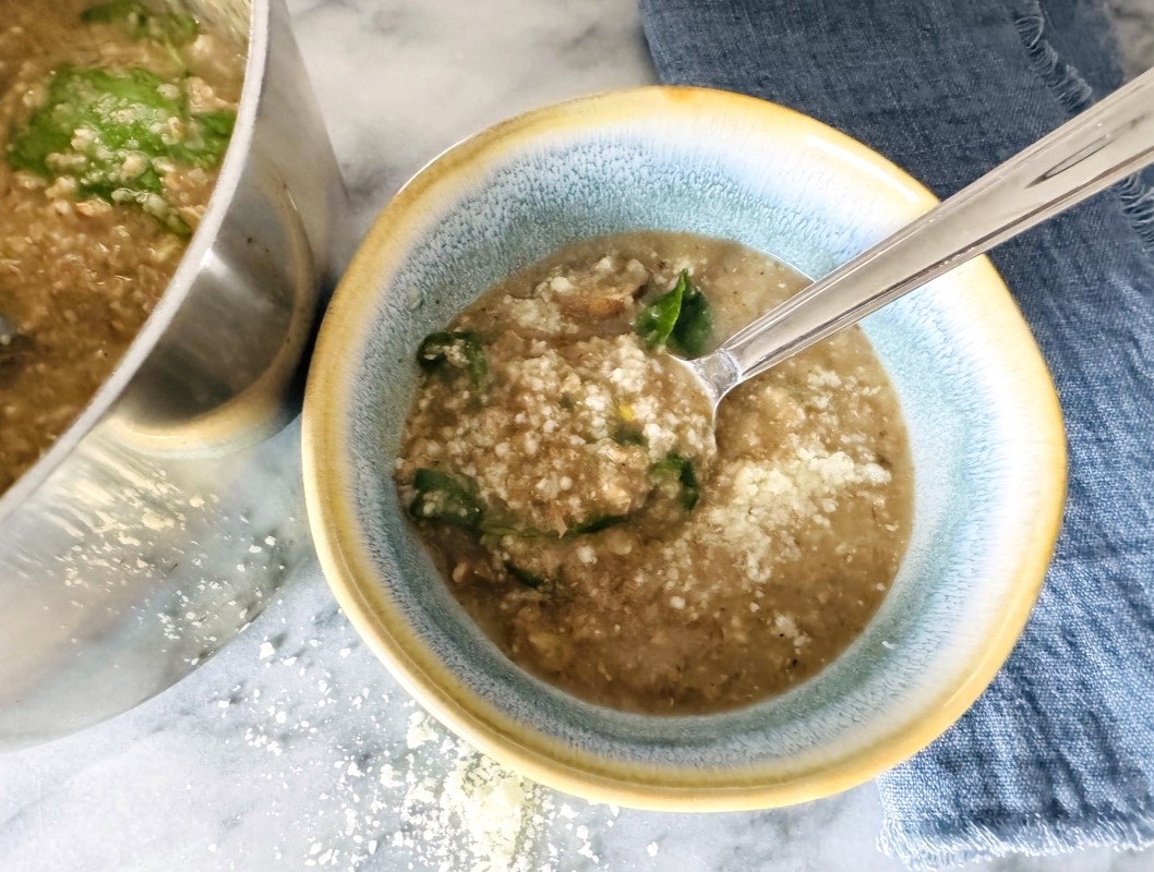Mushroom and Farro Chowder – Recipe! Image 1