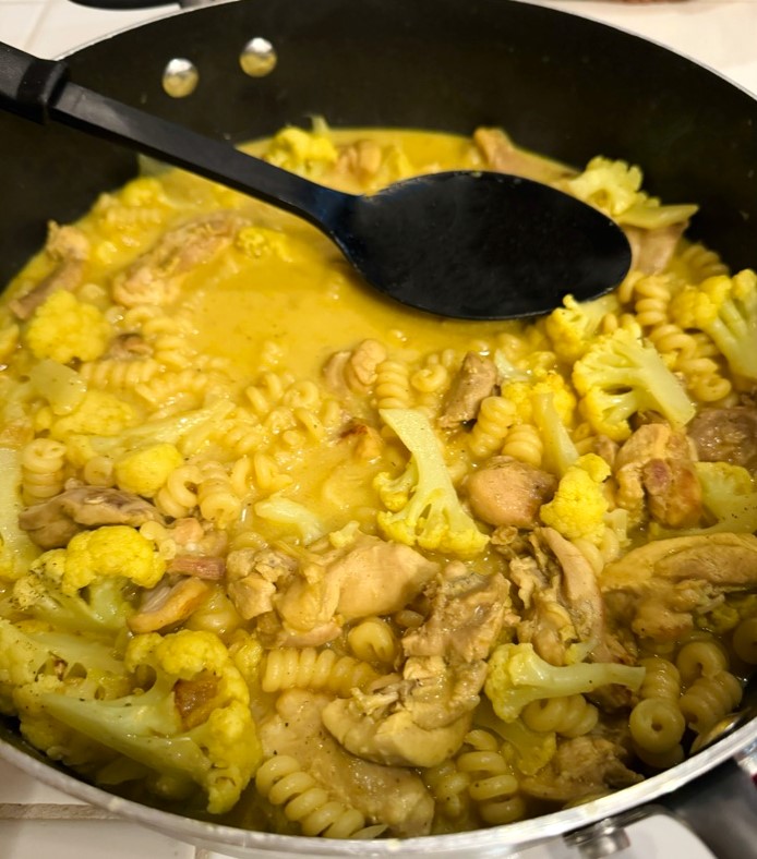 Tandoori Chicken and Cauliflower Pasta – Recipe! Image 3