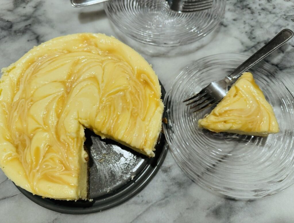 Instant Pot Lemon Swirl Cheesecake – Recipe! Image 3