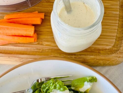 Creamy Parmesan Yogurt Dressing Recipe