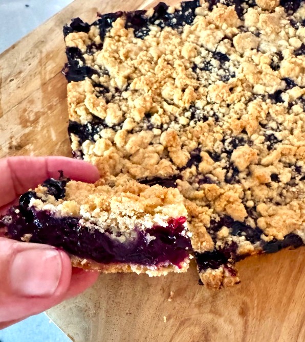 Blueberry Crumble Bars Recipe Image 2