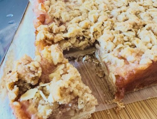 Apple Pie Streusel Bars Recipe
