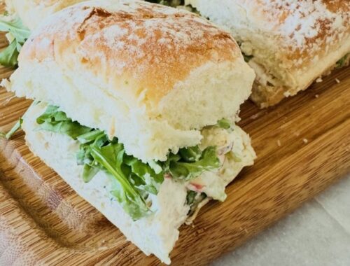 Rostisserie Chicken and Tarragon Salad Sandwiches Recipe