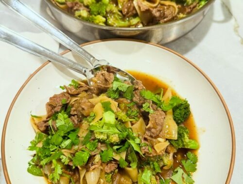 Spicy Broccoli Beef and Noodles Recipe