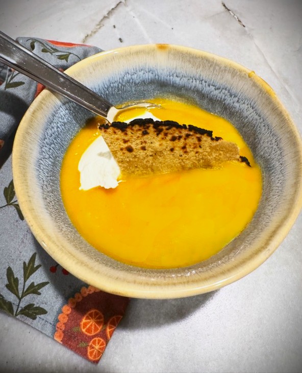 Instant Pot Whole Butternut Squash Soup Recipe Image 1