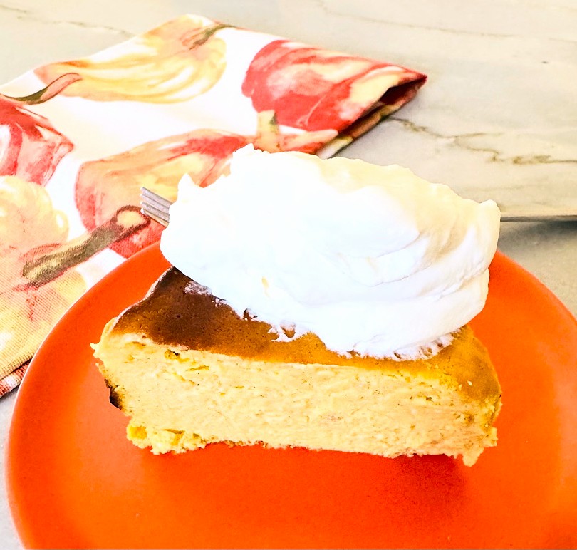 Easy Pumpkin Basque Cheesecake Recipe Image 2